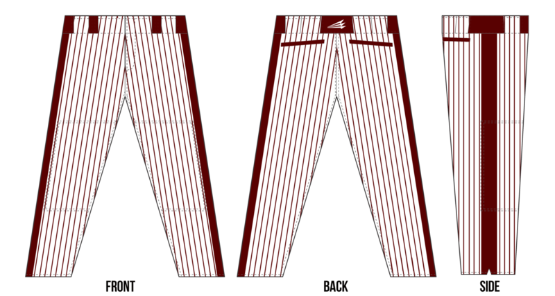 Phillies Baseball Custom Stacheman Elite Long Pant #SM3A