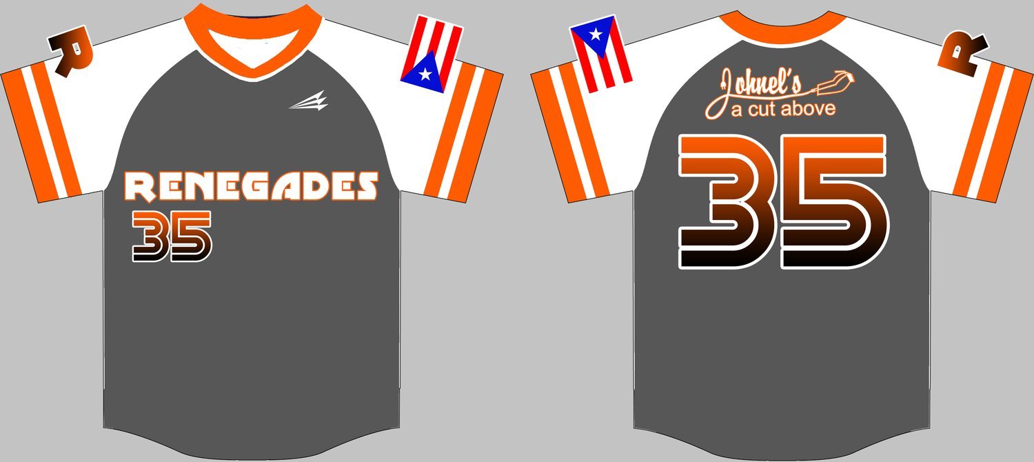Renegades Custom HexaFlex Baseball Jersey #6