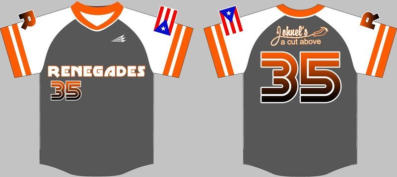 Renegades Custom HexaFlex Baseball Jersey #6