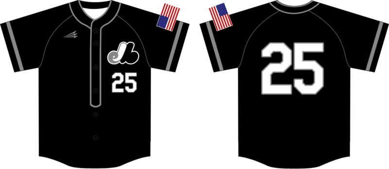 Encompass Expos Custom HexaFlex Baseball Jersey #6