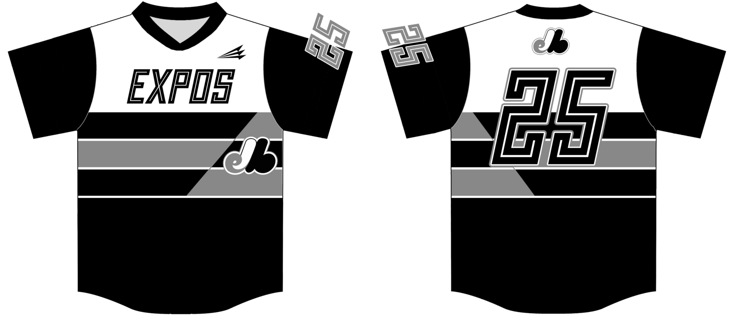 Encompass Expos Custom HexaFlex Baseball Jersey #3