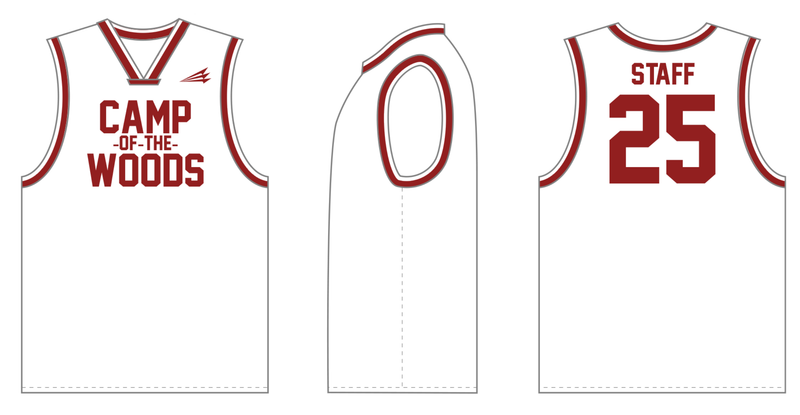 Camp-of-the-WOODS Custom MATERIAL Basketball Jersey #J1C