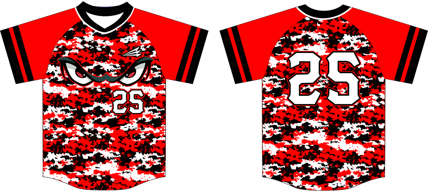 Fury Custom Hexaflex Baseball Jersey #3