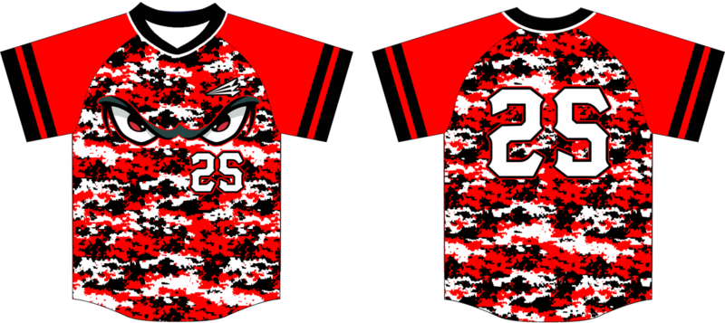 Fury Custom Hexaflex Baseball Jersey #3