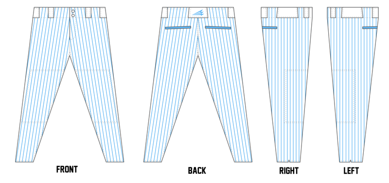 Kc Kryptonite Custom ProFit Baseball Pant #BP3C