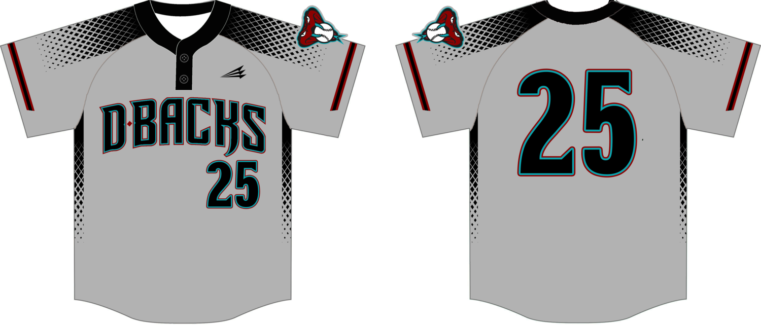 Austin Diamondbacks Custom NanoDri Baseball Jersey #1c