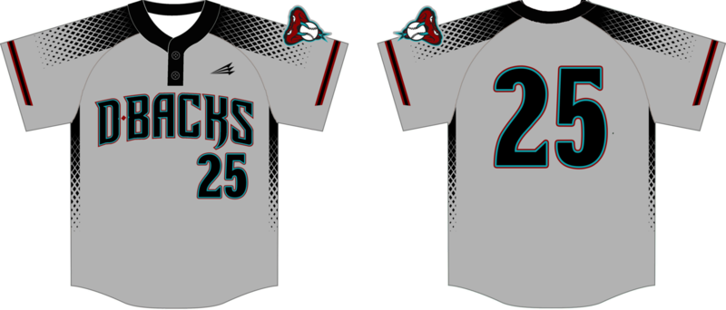 Austin Diamondbacks Custom NanoDri Baseball Jersey #1c