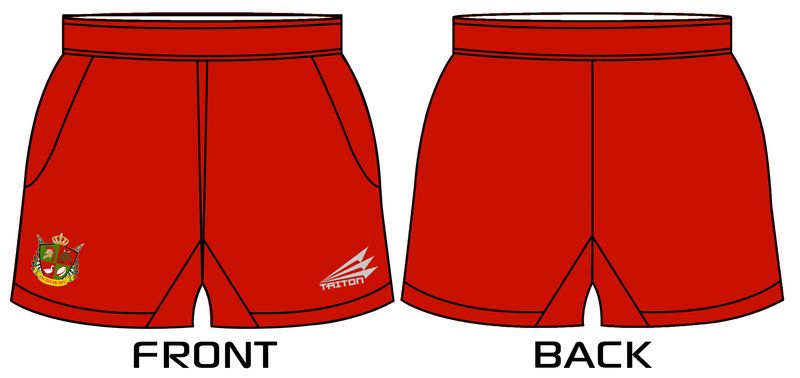 Incirlik RFC Custom DriFlex Rugby Shorts #RS2b