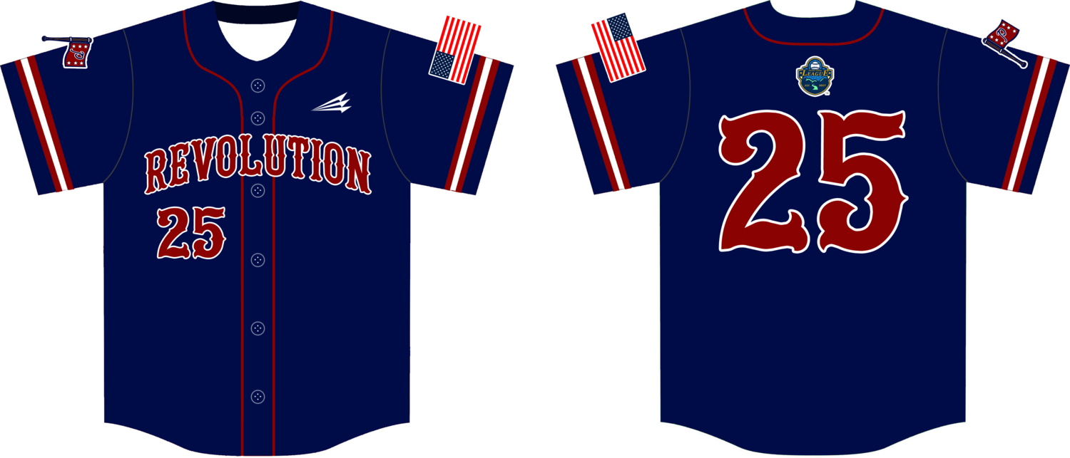 Pocono Valley League Custom HexaFlex Baseball Jersey #1