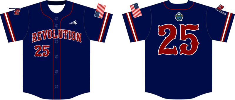 Pocono Valley League Custom HexaFlex Baseball Jersey #1