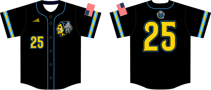 Pocono Valley League Custom HexaFlex Baseball Jersey #3