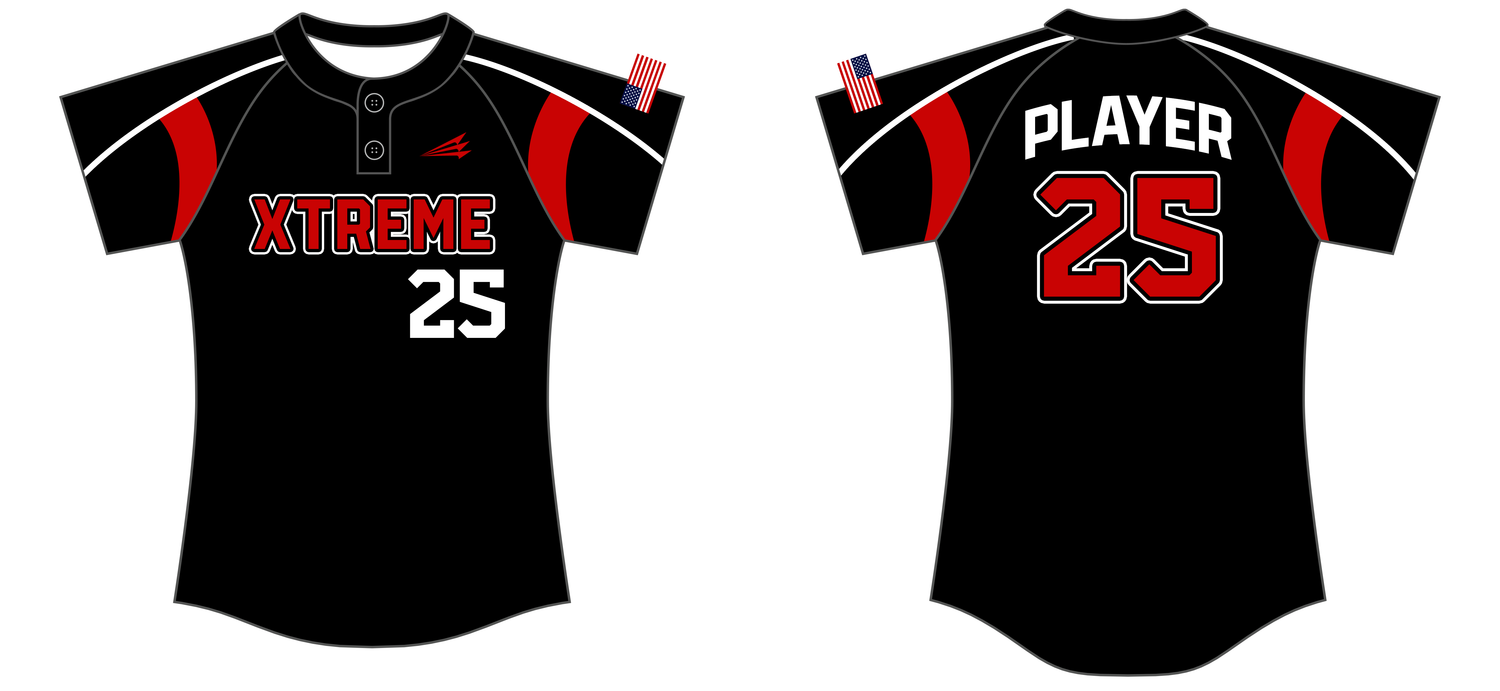 Caribou Xtreme Custom Hexaflex Softball Jersey #J1