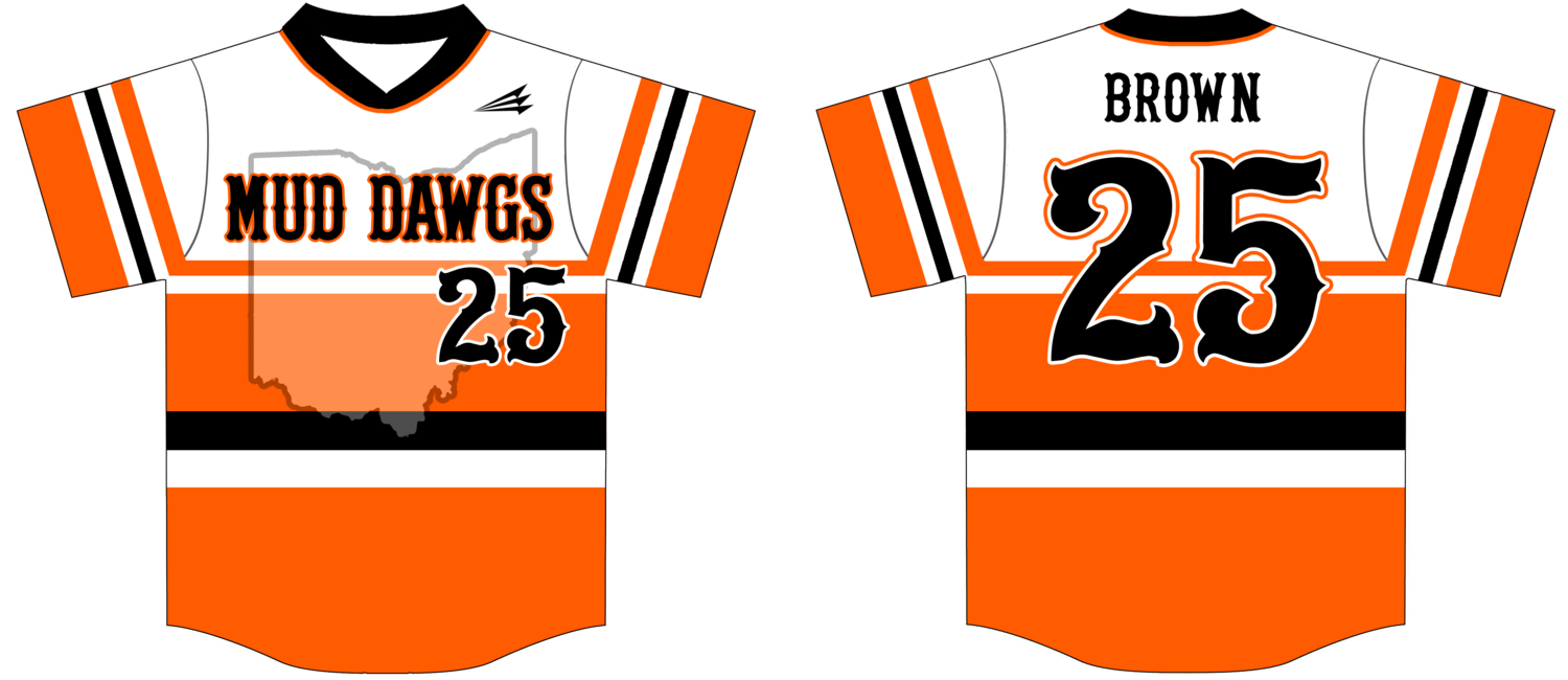 Cincinnati Mud Dawgs Custom HexaFlex Baseball Jersey #2e