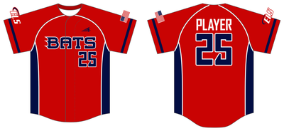 ELS Bats Custom Hexaflex Baseball Jersey #J4F