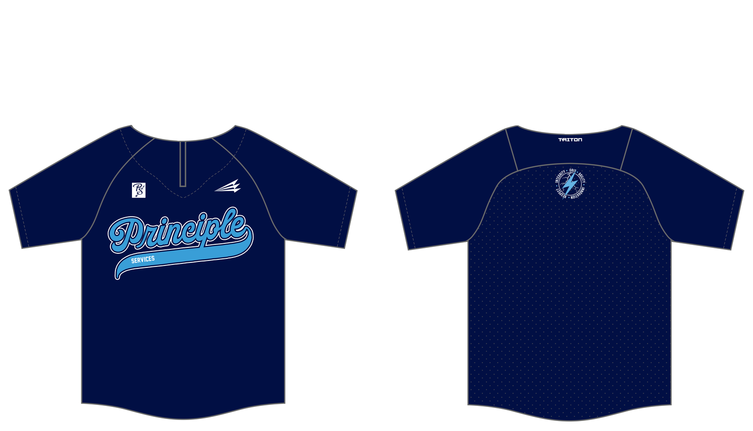 Principle Services Custom Batting Practice Jacket #BPJ1