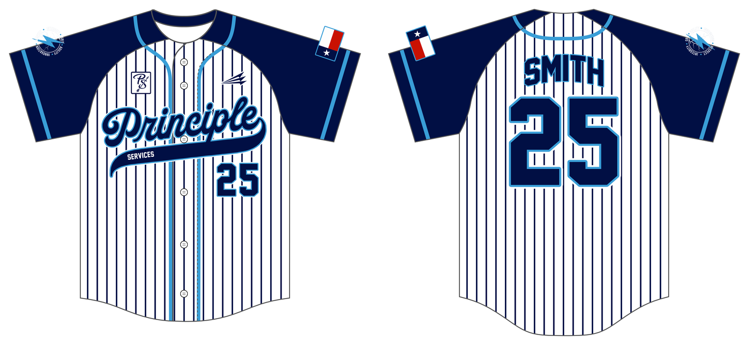 Principle Services Custom HexaFlex Baseball Jersey #J2b