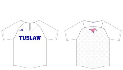 TUSLAW Mustangs Custom Batting Practice Jacket #BPJ1