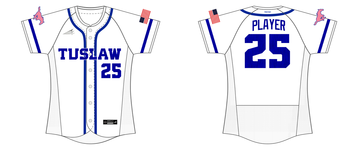 TUSLAW Mustangs Custom Spdflex Softball Jersey #J1C