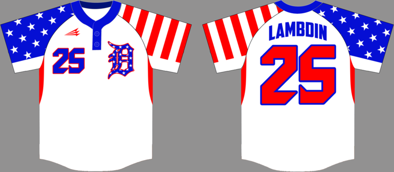 Cincinnati Dynasty Custom Hexaflex Jersey Design #1B