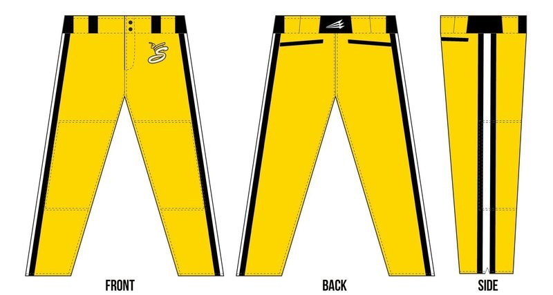 MJ Sting Custom Stacheman Elite Baseball Pants #BP3