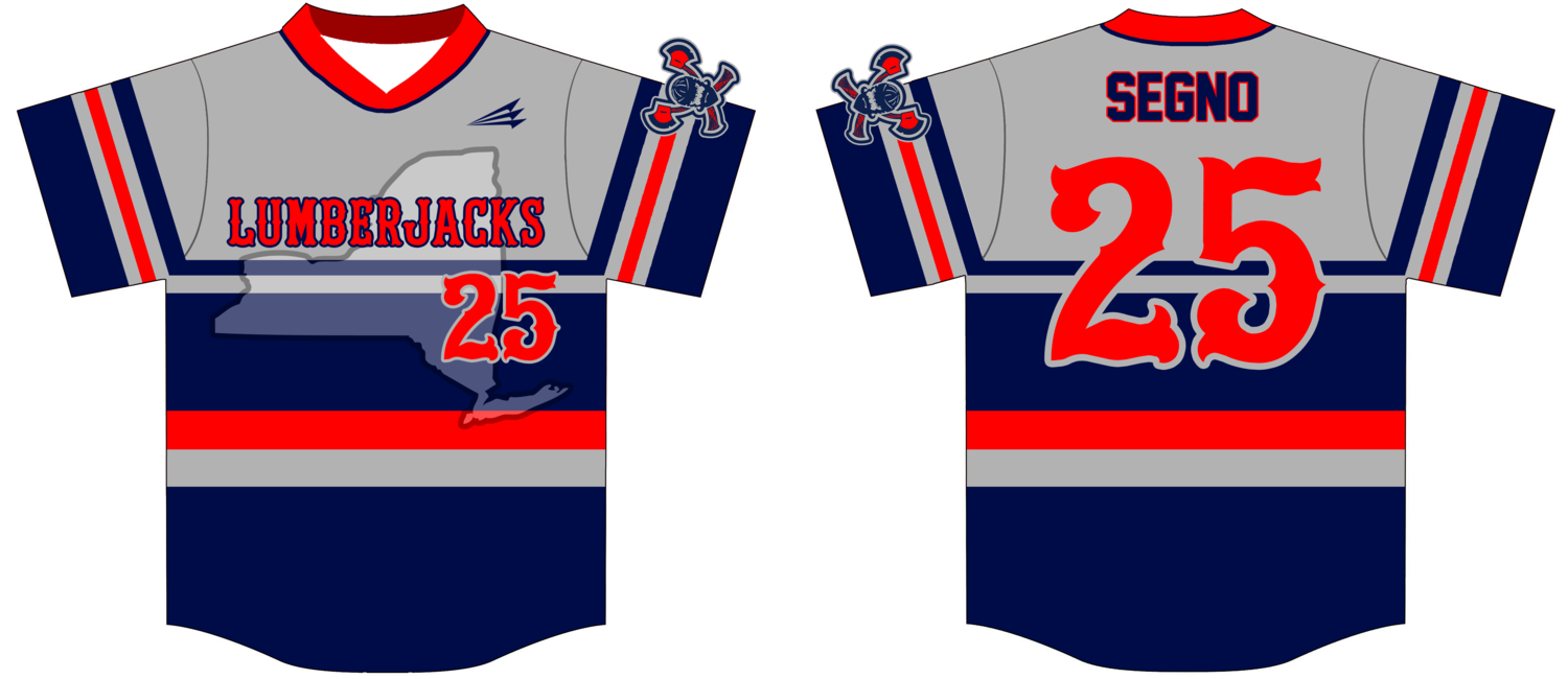 Lumberjacks (Segno) Custom NanoDri Baseball Jersey #1