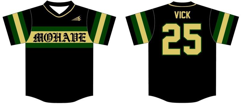 Mohave High School Custom NanoDri Baseball Jersey #1