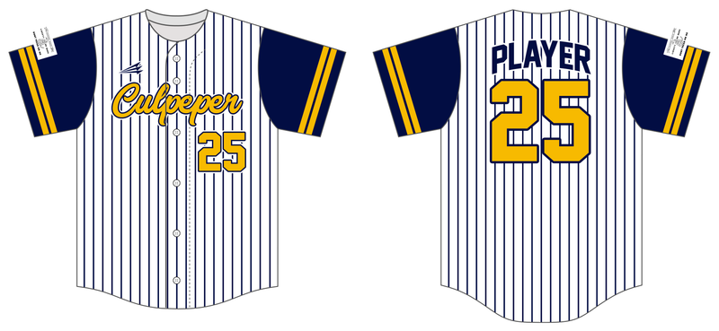Culpeper Little League Custom HexaFlex Baseball Jersey #J8