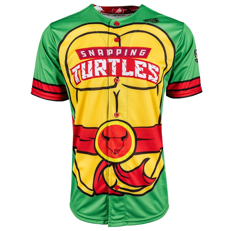 Snapping Turtles Custom HexaFlex Baseball Jersey #J1