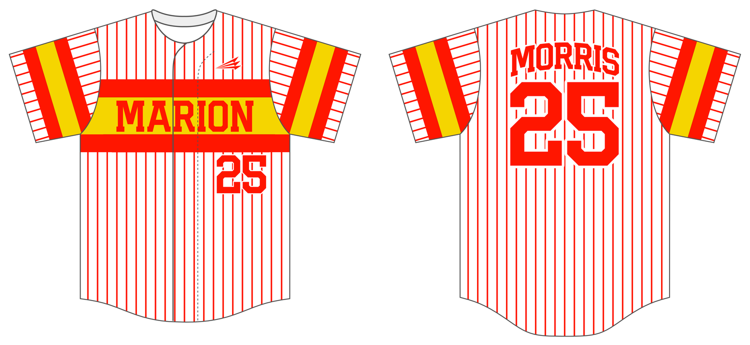 Marion Custom NanoDri Baseball Jersey #J1
