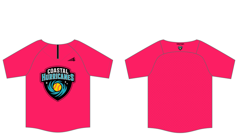 Coastal Hurricanes Custom Batting Practice Jacket #BPJ1