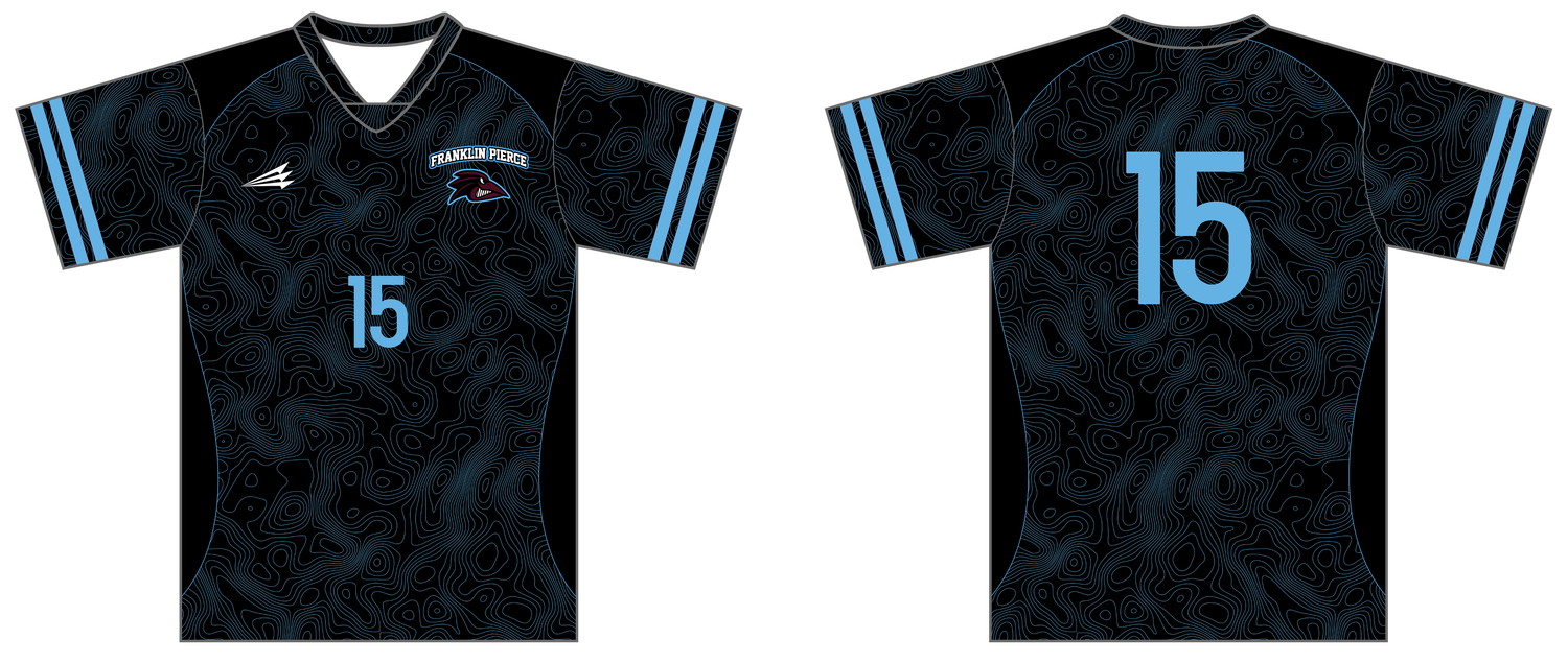 Franklin Pierce Women&#39;s Club Soccer Custom Girls HyperDri Soccer Jersey #J3a