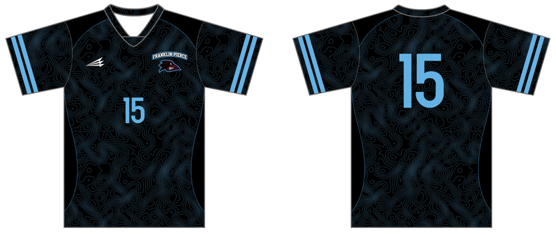 Franklin Pierce Women&#39;s Club Soccer Custom Girls HyperDri Soccer Jersey #J3a