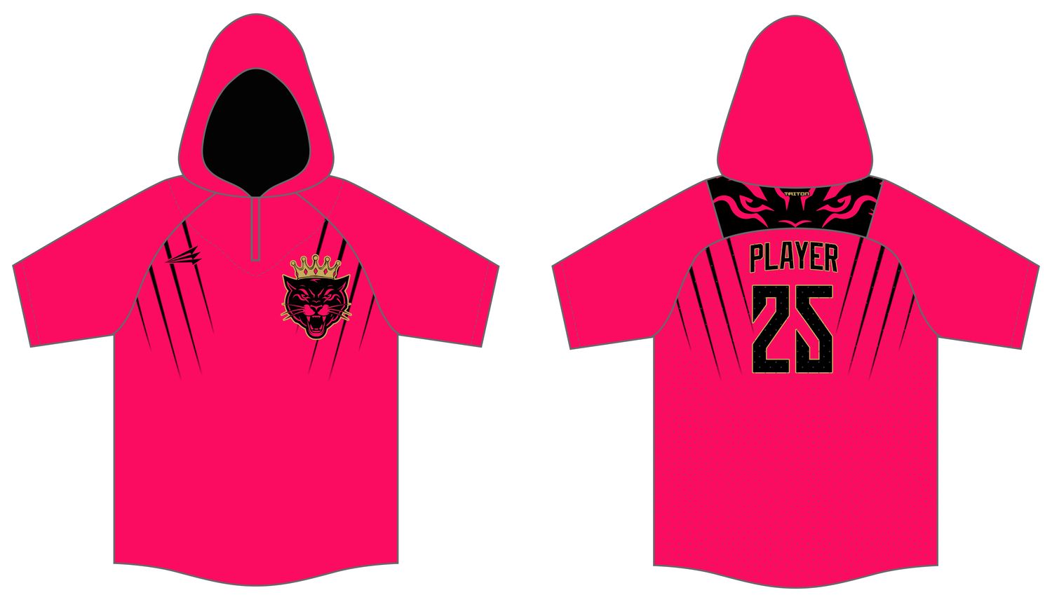 Pink Panthers Humboldt Custom Batting Practice Jacket #BPJ1