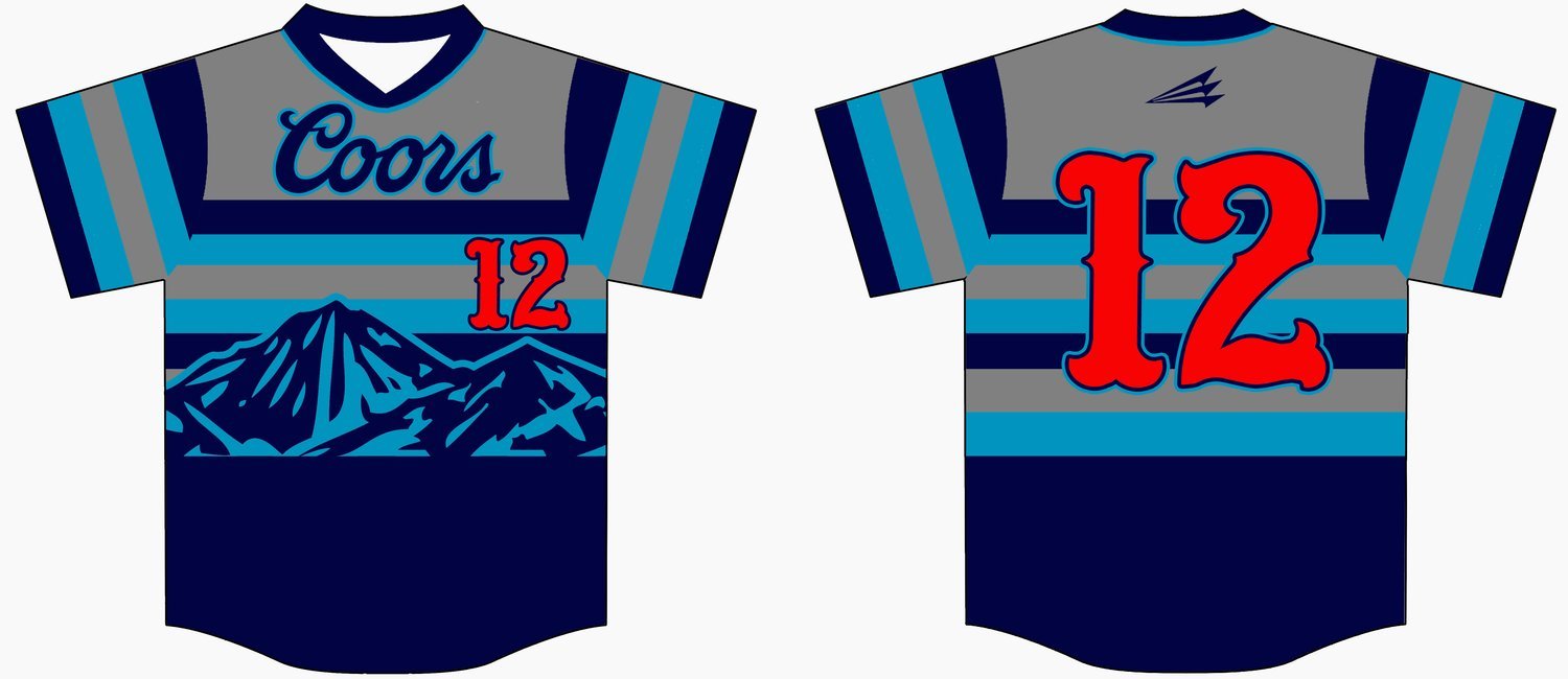 Coors Softball Custom Jersey #1