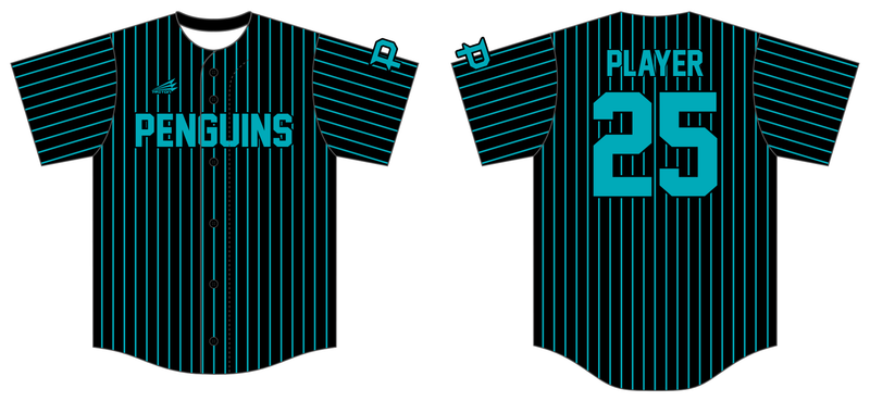 Polar Penguins Custom HexaFlex Baseball Jersey #J3