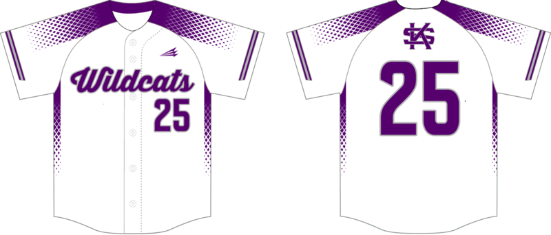 Kansas State Club Baseball Custom Nanodri Jersey #1