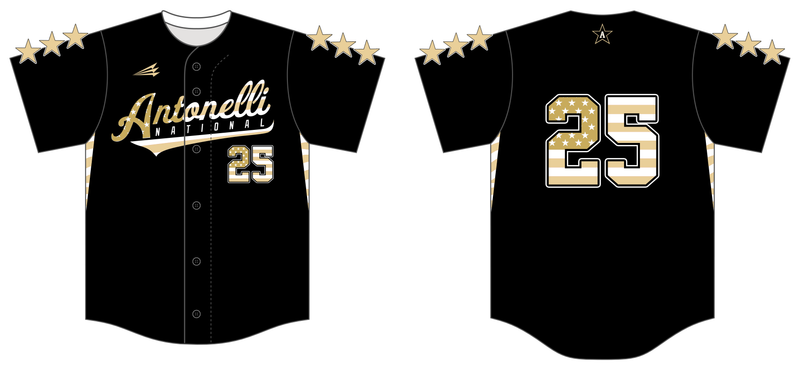 Antonelli Custom HexaFlex Baseball Jersey #J22C