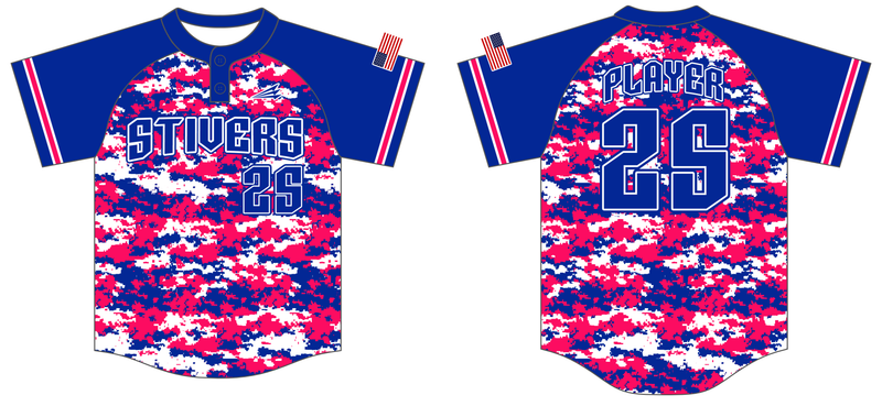 STIVERS Custom HexaFlex Baseball Jersey #J1B