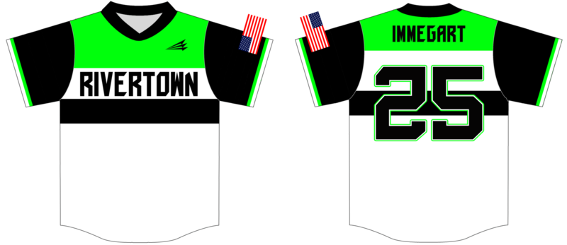Rivertown Bats Custom NanoDri Baseball Jersey Design #5B