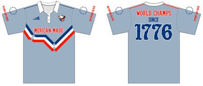 &#39;Merican Made Custom Men&#39;s HyperDri Soccer Jersey #J2f