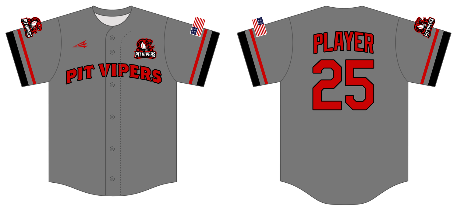 Pit Vipers Custom HexaFlex Baseball Jersey #J4