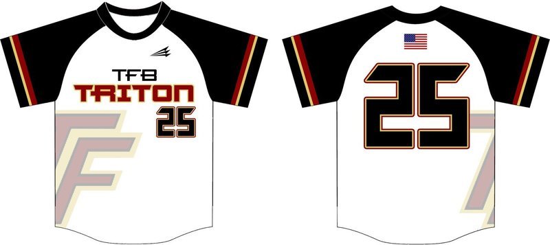 TFB/TFB Triton Custom HexaFlex Baseball Jersey #6b