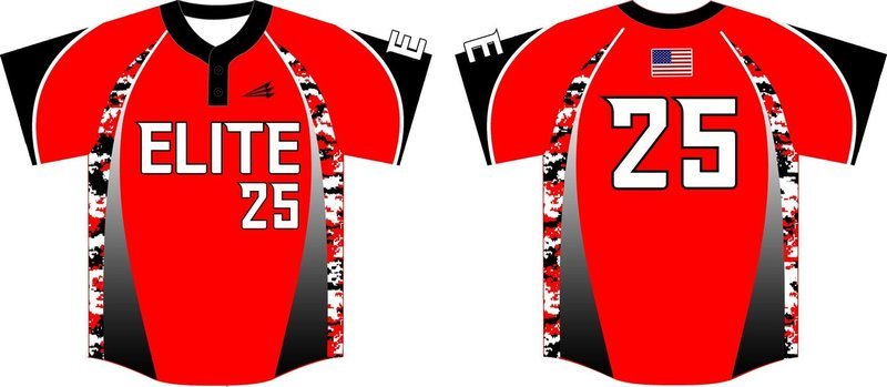 Eastside Elite Custom HexaFlex Baseball Jersey #1b