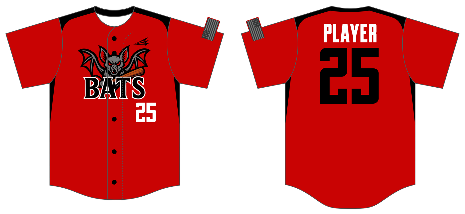 Bats Custom HexaFlex Baseball Jersey #J1C