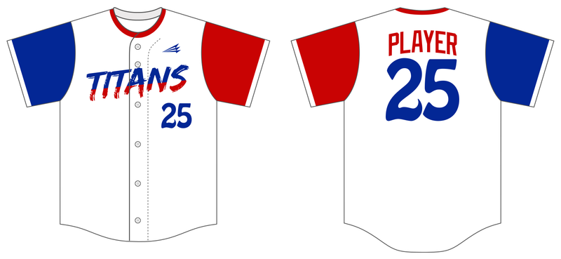 Cedar Rapids Titans CustomHexaFlex Baseball Jersey #J3