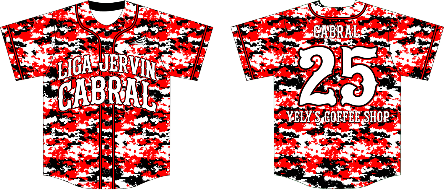 Yely&#39;s Coffee Shop Custom HexaFlex Baseball Jersey #1