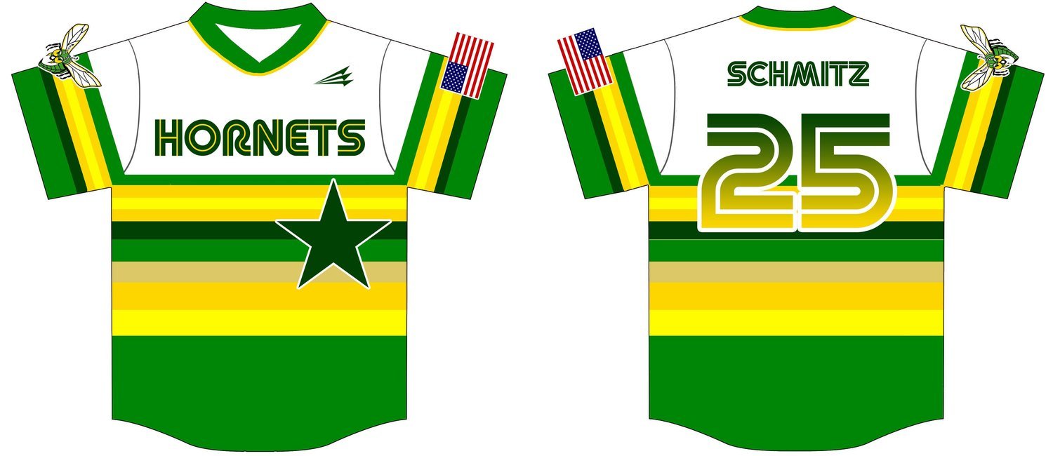Edina Hornets Custom HexaFlex Baseball Jersey #2