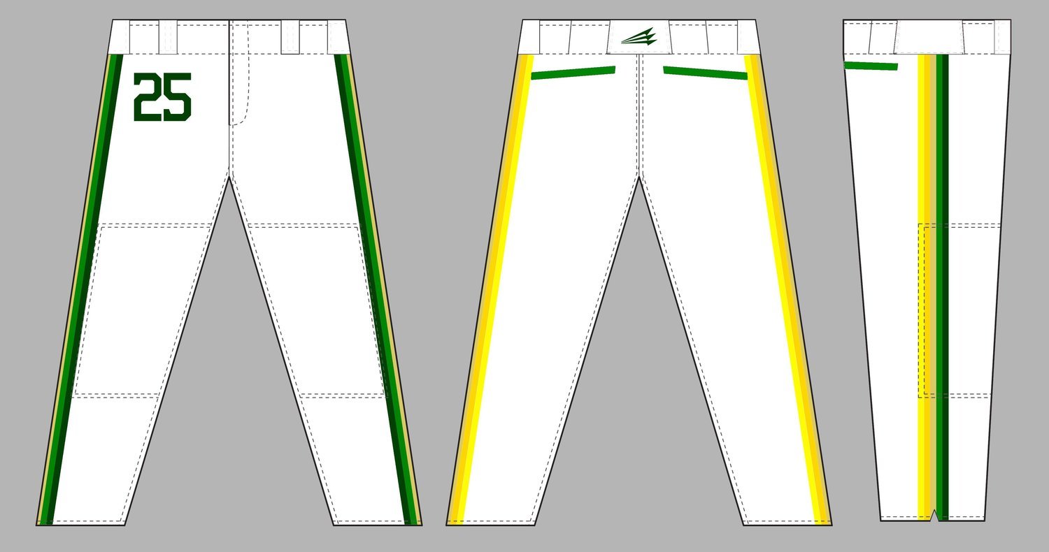 Edina Hornets Custom Stacheman Elite Baseball Pant #1b
