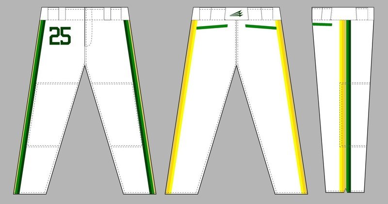 Edina Hornets Custom Stacheman Elite Baseball Pant #1b