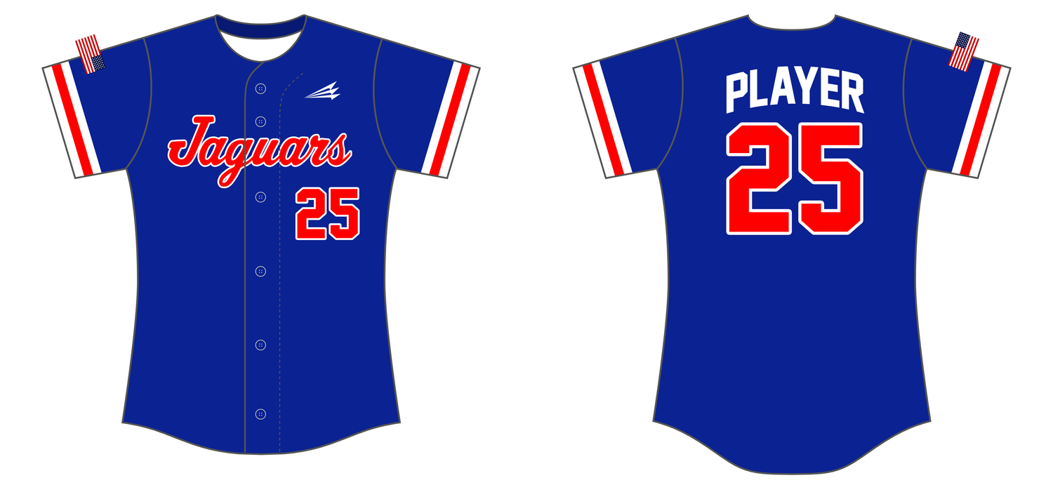Wayne Academy Jaguars Custom Hexaflex Softball Jersey #J8